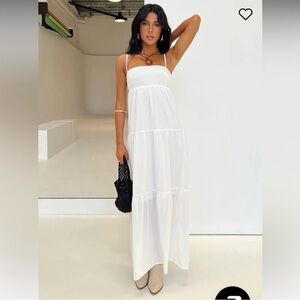 Princess Polly | Warrego Maxi White Dress